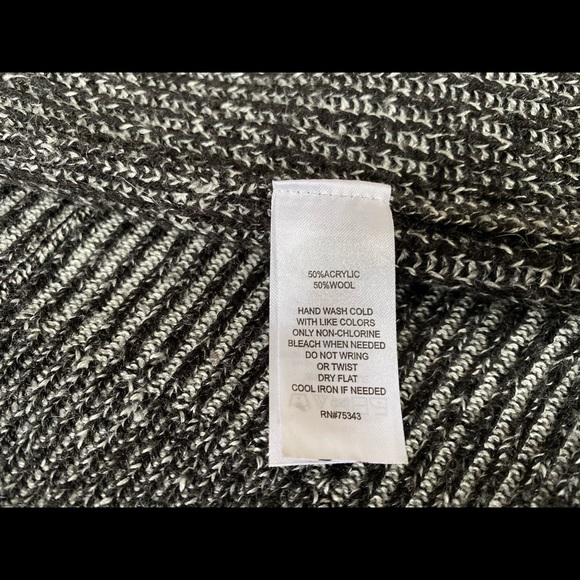 Knit flared skirt with waistband - Picture 4 of 4